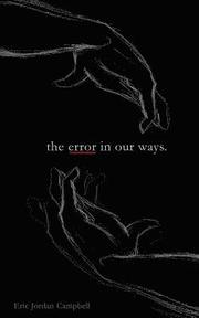 The Error In Our Ways