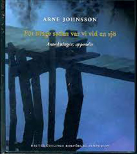 För Länge Sedan Var Vi Vid En Sjö - Anteckningar; Appendix