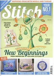 Tidningen Stitch (UK) 3 nummer