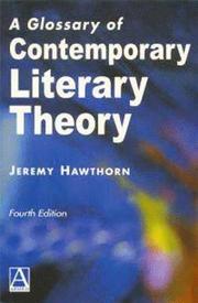 A Glossary of Contemporary Literary Theory