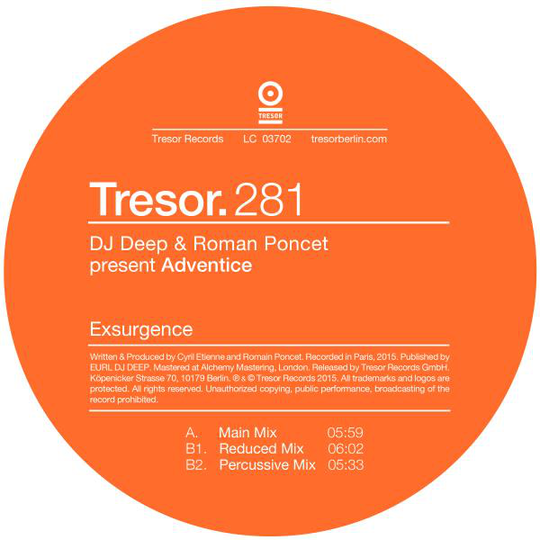 DJ Deep & Roman Poncet Pres. Advent: Exsurgence