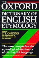 The Oxford Dictionary of English Etymology