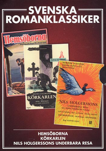 Svenska romanklassiker - 3 filmer