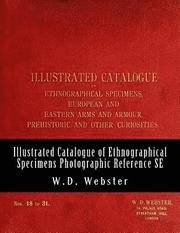 W.D. Webster Illustrated Catalogue of Ethnographical Specimens - Second Edition
