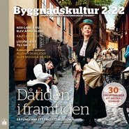 Tidningen Byggnadskultur 4 nummer