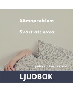 Sömnproblem. Svårt att sova. - Prova ljudbok, Ljudbok