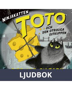 Ninjakatten Toto och den otroliga ostkuppen, Ljudbok