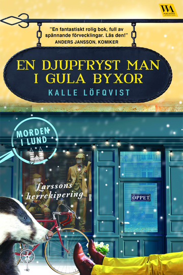 En Djupfryst Man I Gula Byxor