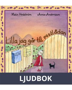Lilla jag går till postlådan, Ljudbok