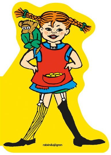 Pippi Långstrump. Figurskuren Pekbok
