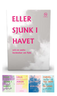 Presentask med fyra noveller om flykt