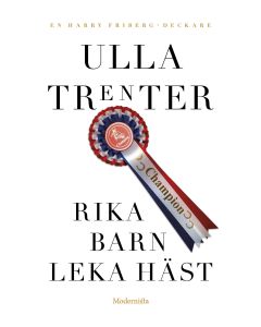 Rika barn leka häst