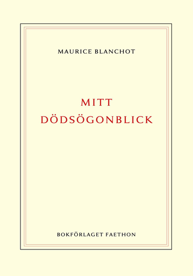 Mitt Dödsögonblick