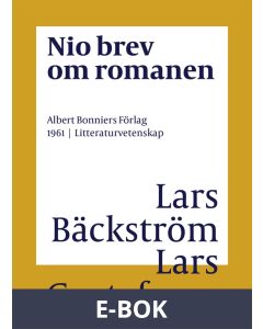 Nio brev om romanen, E-bok