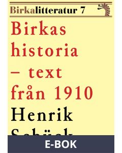 Birkas historia. Birkalitteratur nr 7. Återutgivning av text från 1910, E-bok
