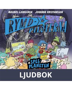Rymdpiloterna på spelplaneten, Ljudbok