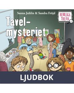 Hemliga trean: Tavelmysteriet, Ljudbok