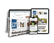 Tidningen Länstidningen i Södertälje (LT) 84 nummer
