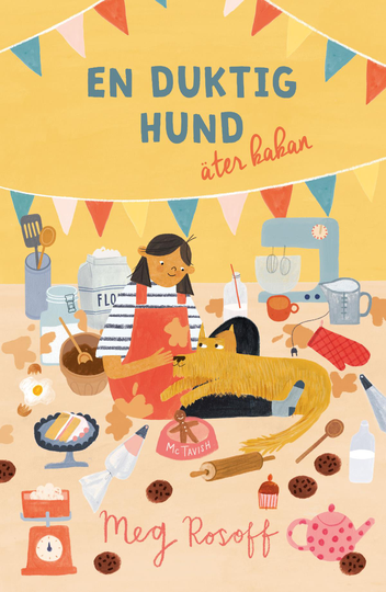 En Duktig Hund Äter Kakan