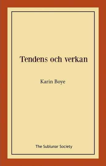 Tendens Och Verkan