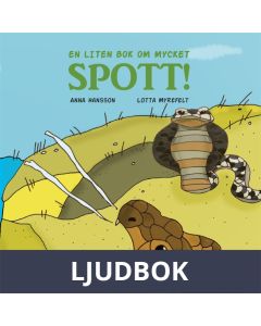 En liten bok om mycket spott!, Ljudbok