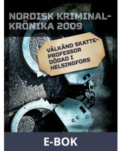 Välkänd skatteprofessor dödad i Helsingfors, E-bok