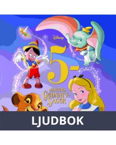 5 minuters godnattsagor Disney, Ljudbok