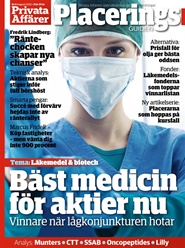 Tidningen Placeringsguiden 11 nummer