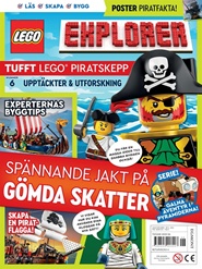 Tidningen LEGO EXPLORER 6 nummer