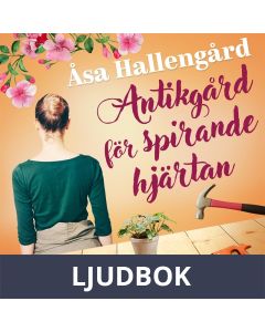 Antikgård för spirande hjärtan, Ljudbok