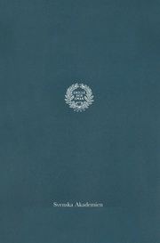 Svenska Akademiens handlingar från år 1986. Fyrtiofjärde delen 2012