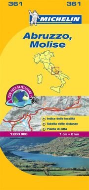 Abruzzo &; Molise - Michelin Local Map 361