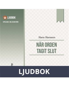 När orden tagit slut, Ljudbok