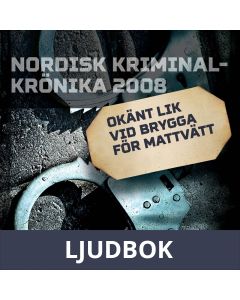 Okänt lik vid brygga för mattvätt, Ljudbok