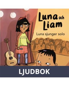 Luna sjunger solo, Ljudbok