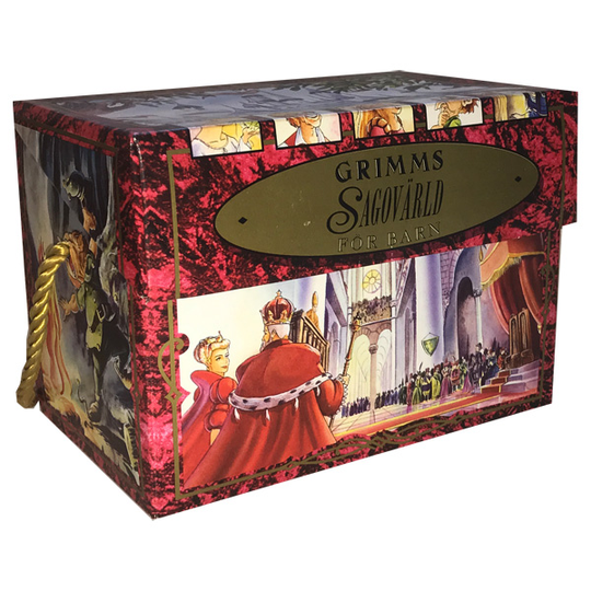 Grimms sagovärld för barn (5 sagoböcker/Box)