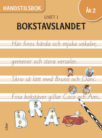 Livet i Bokstavslandet Handstilsbok åk 2