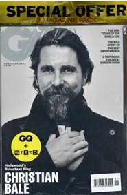 Tidningen Gq & Wired Pack (UK) 4 nummer