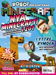 Tidningen Robot presenterar Minecraft 4 nummer