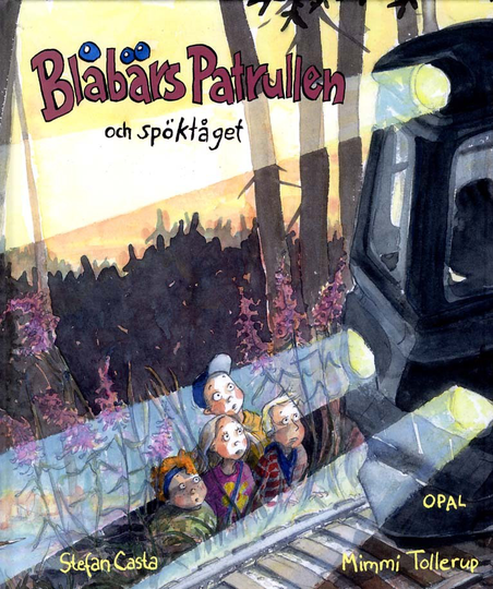 Blåbärspatrullen Och Spöktåget
