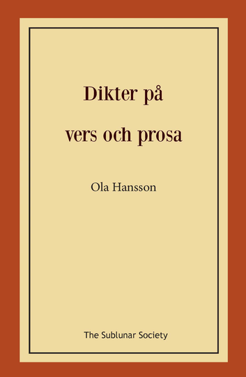Dikter På Vers Och Prosa