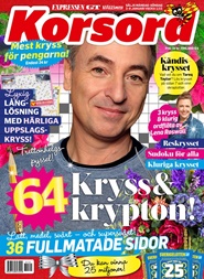 Tidningen Korsord 26 nummer