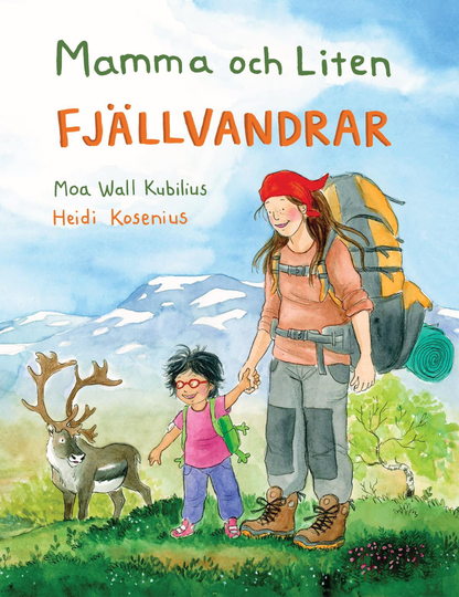 Mamma Och Liten Fjällvandrar