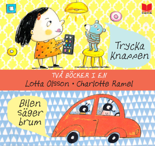 Två Böcker I En - Trycka Knappen & Bilen Säger Brum