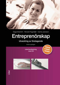 Entreprenörskap Lärarhandledning med cd - utveckling av företagande