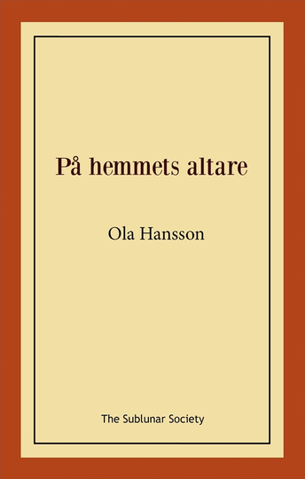 På Hemmets Altare
